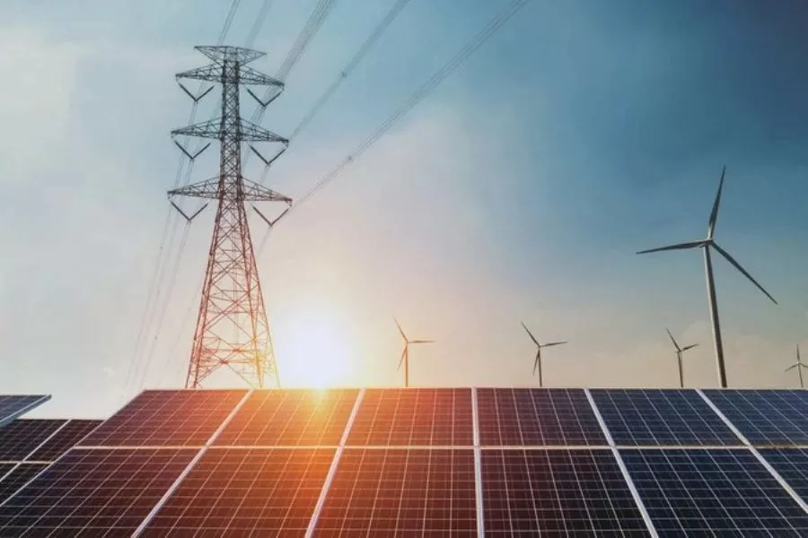 Tổng sản lượng điện sạch tại Trung Quốc trong quý I/2025 đạt hơn 951 terawatt giờ (TWh). Ảnh minh họa