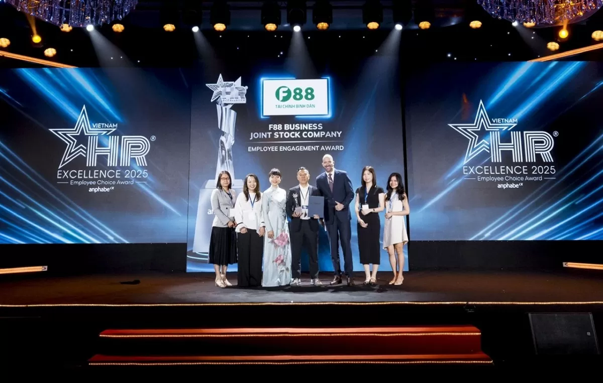 F88 được vinh danh giải thưởng HR Excellence 2025