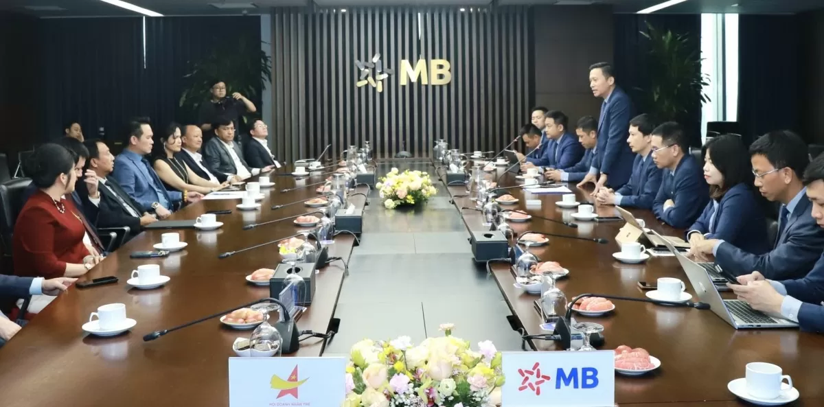 Lễ ký thỏa thuận hợp tác toàn diện giữa Ngân hàng TMCP Quân đội  và Hội Doanh nhân trẻ Việt Nam
