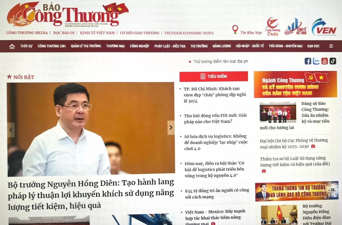 Bí thư Hầu A Lềnh mong muốn Báo Công Thương đồng hành