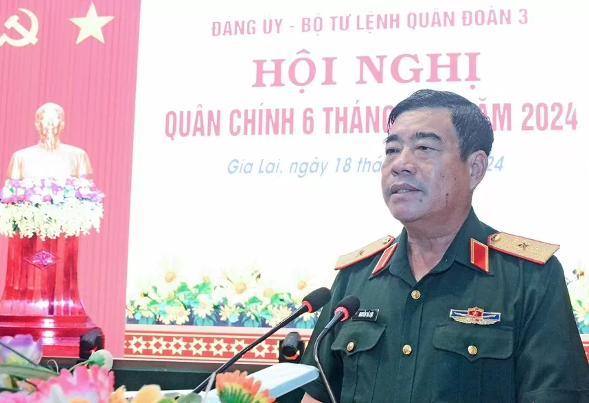 Thiếu tướng Nguyễn Bá Lực - Tư lệnh Quân đoàn 34 Bộ Quốc phòng giữ chức Phó Tổng Tham mưu trưởng Quân đội nhân dân Việt Nam.
