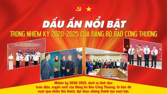 Dấu ấn nổi bật trong nhiệm kỳ 2020-2025 của Đảng bộ Báo Công Thương