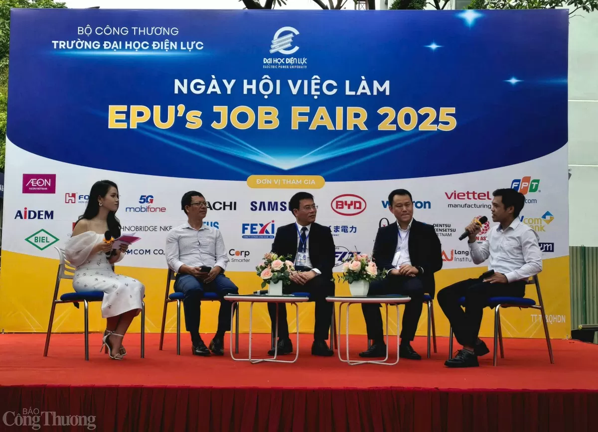 Doanh nghiệp săn ‘kỹ sư tương lai’ tại Đại học Điện lực