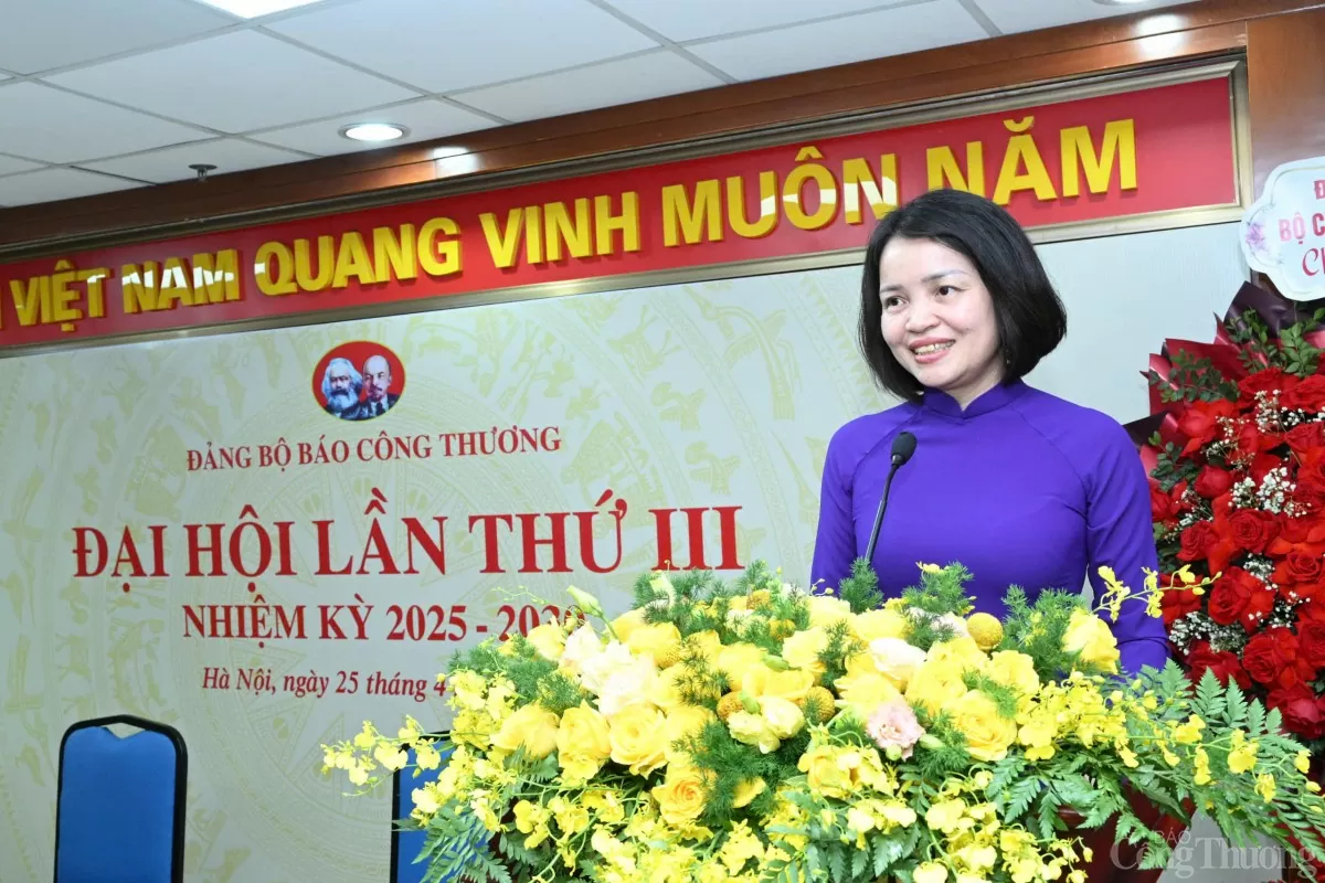 Chùm ảnh: Đại hội Đảng bộ Báo Công Thương lần thứ III