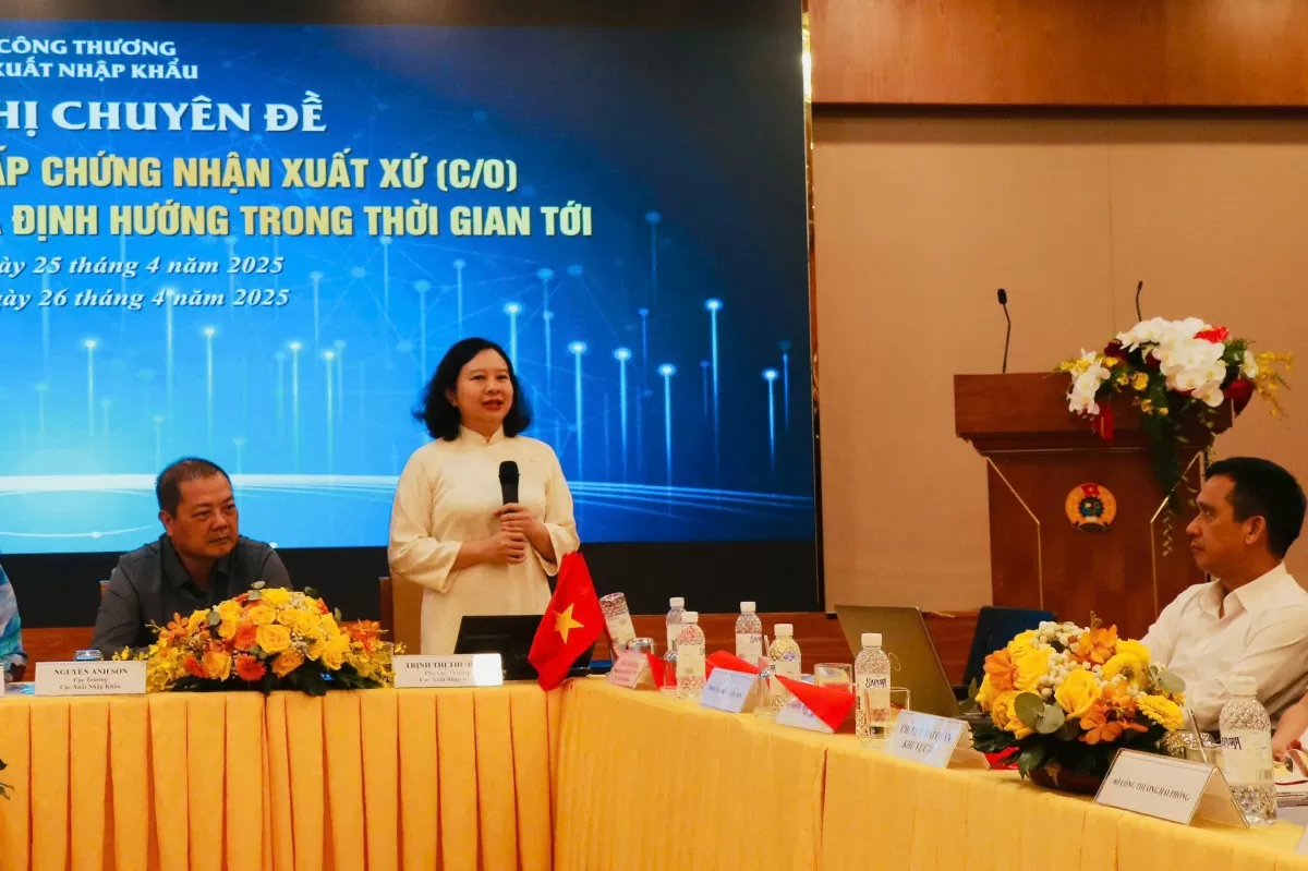 Bộ Công Thương tổ chức Hội nghị hoạt động cấp C/O không ưu đãi