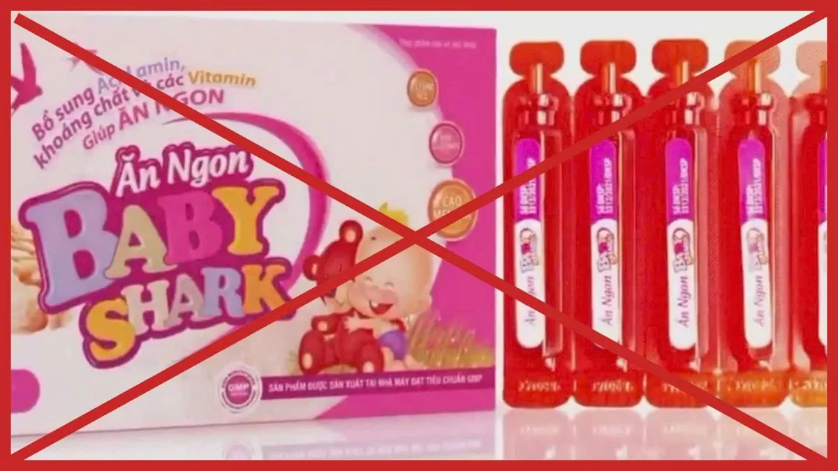 Sản phẩm BABY SHARK do Công ty TNHH công nghệ Herbitech làm giả. 