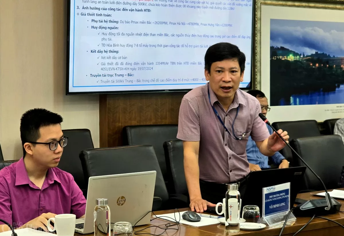 Thống nhất phương án cắt điện thi công đường Vành đai 4