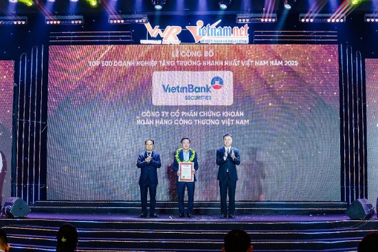 vietinbank securities thang hang trong top 500 doanh nghiep tang truong nhanh nhat viet nam
