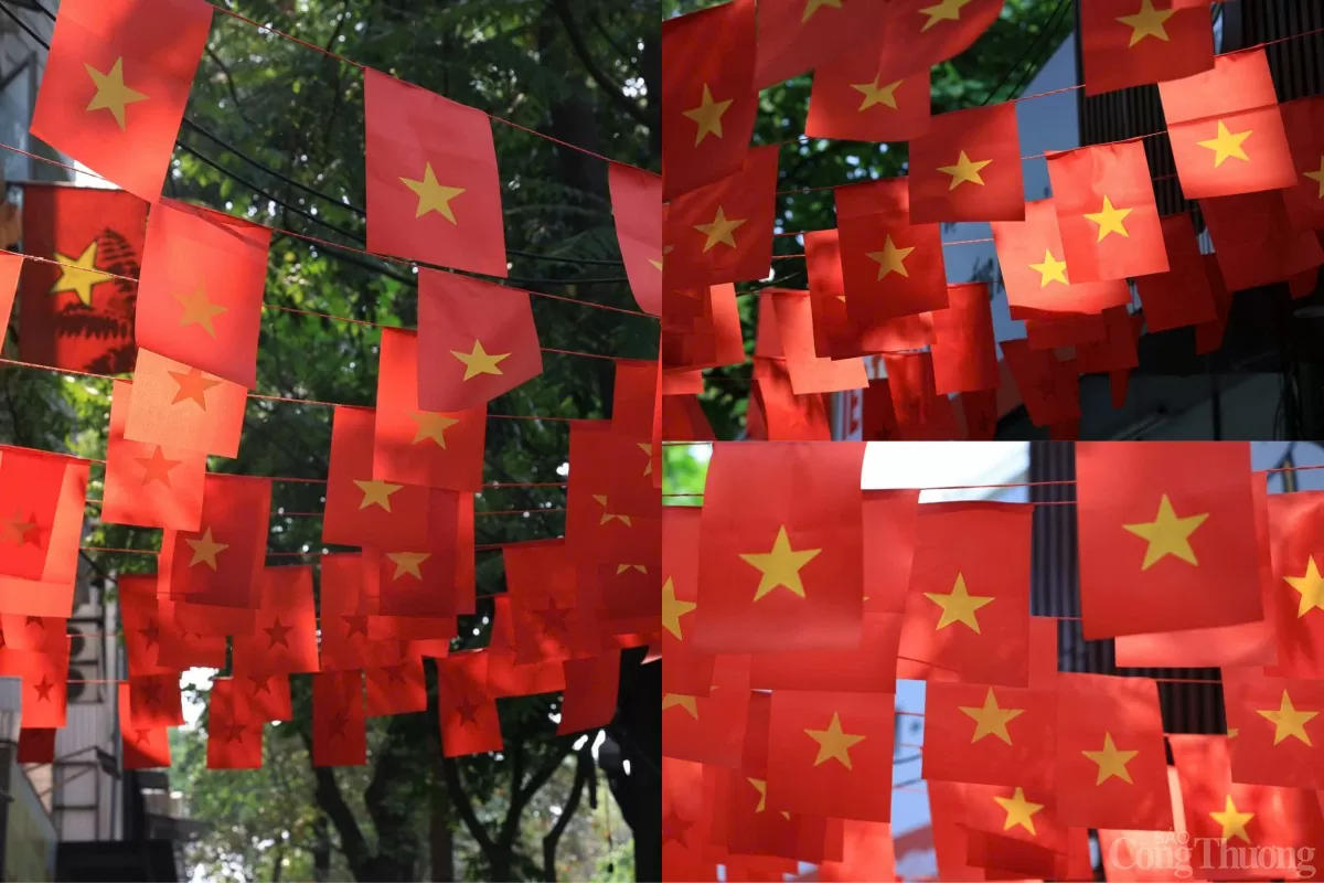 Hà Nội rực rỡ cờ hoa chào mừng Ngày Thống nhất non sông