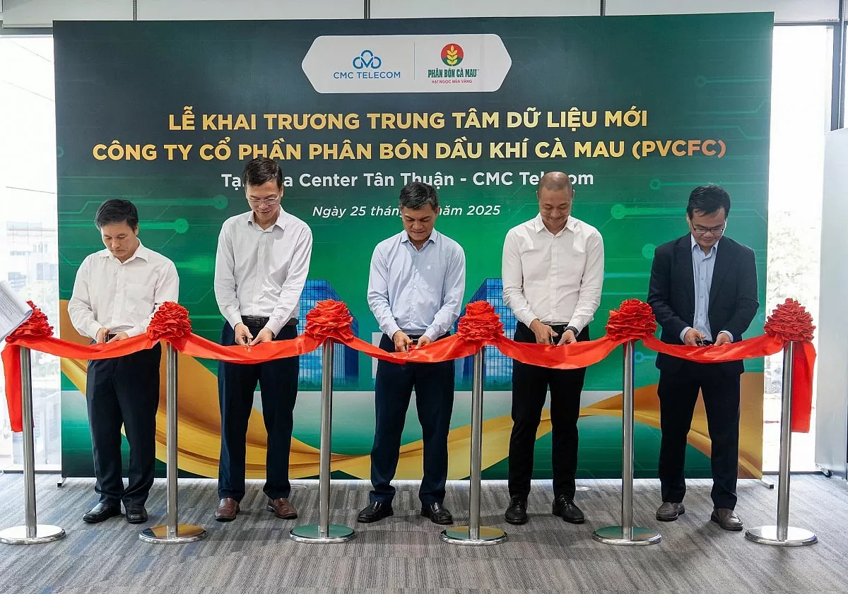Trung tâm dữ liệu mới của PVCFC chính thức đi vào hoạt động