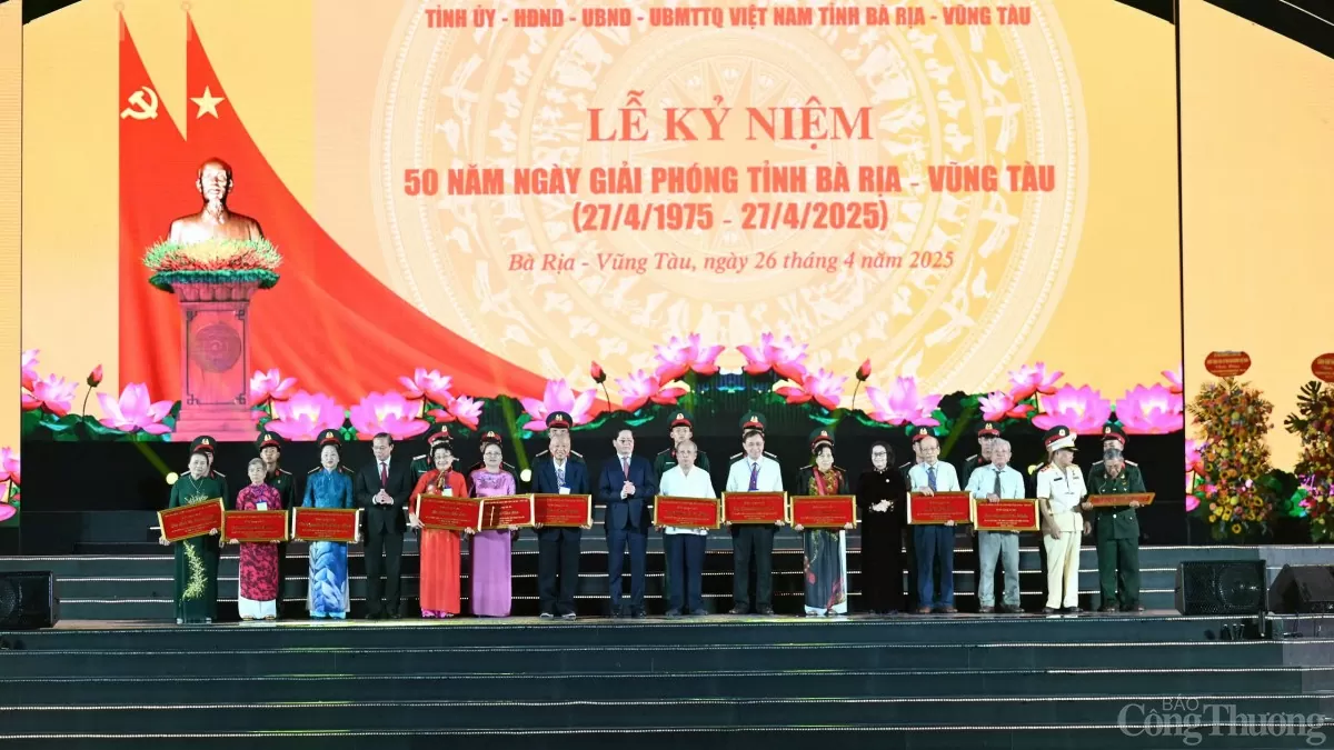 Kỷ niệm 50 năm Ngày Giải phóng tỉnh Bà Rịa - Vũng Tàu