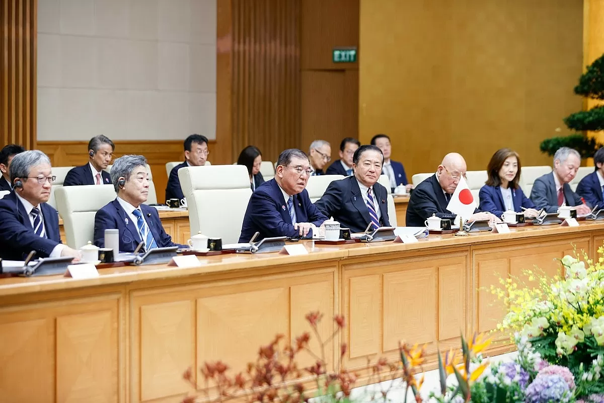 Thủ tướng Ishiba khẳng định Nhật Bản sẽ tiếp tục đồng hành cùng Việt Nam trong kỷ nguyên mới. Ảnh: VGP/Nhật Bắc