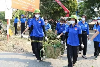 Đoàn thanh niên đồng hành cùng xây dựng nông thôn mới
