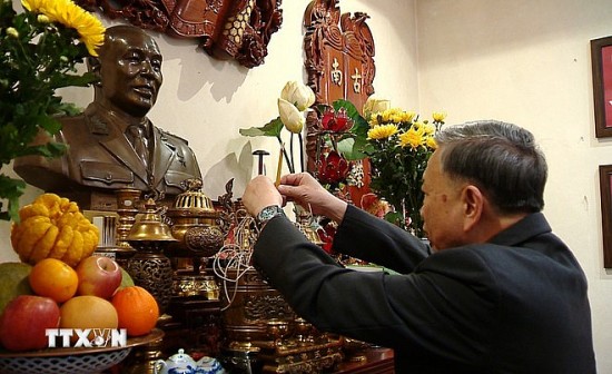 tong bi thu to lam dang huong tuong nho dai tuong vo nguyen giap va dai tuong van tien dung