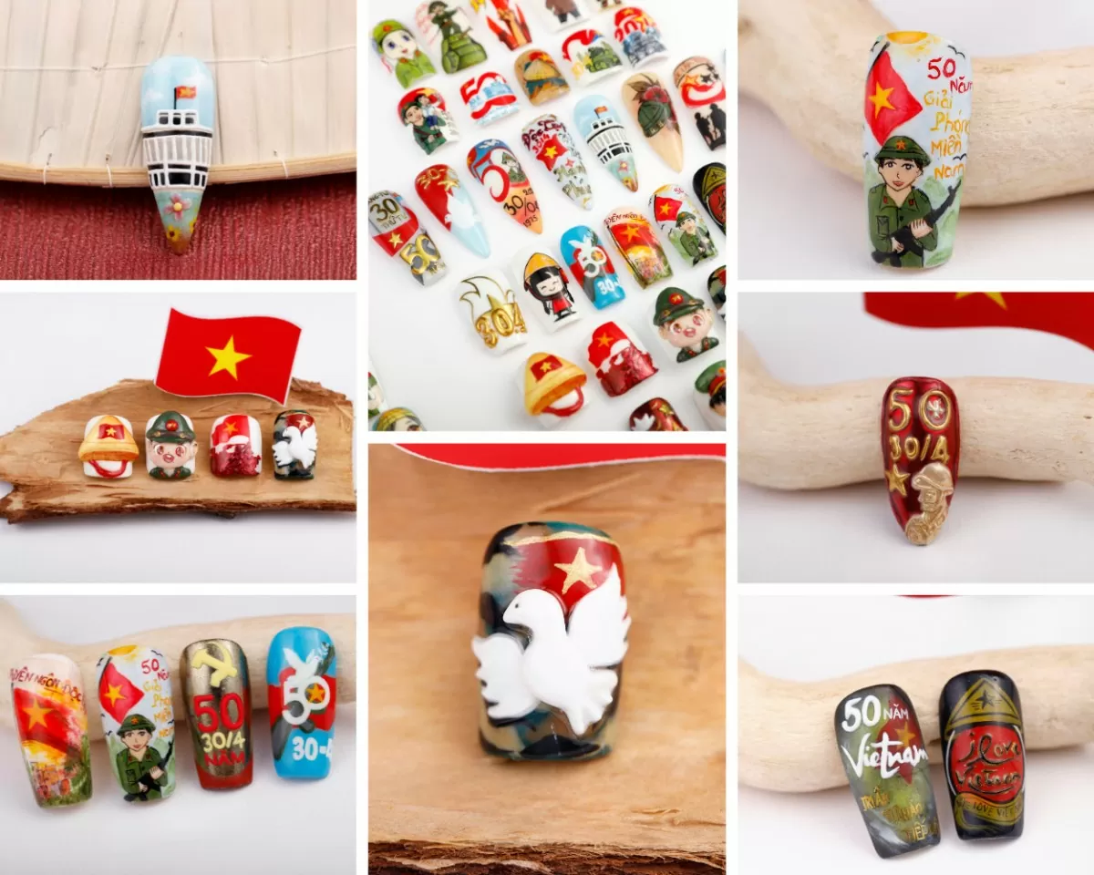 dịch vụ ngành nail nhân ngày 30/4
