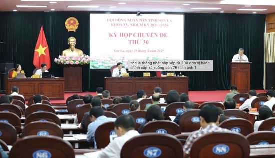 son la thong nhat giam 125 don vi hanh chinh cap xa
