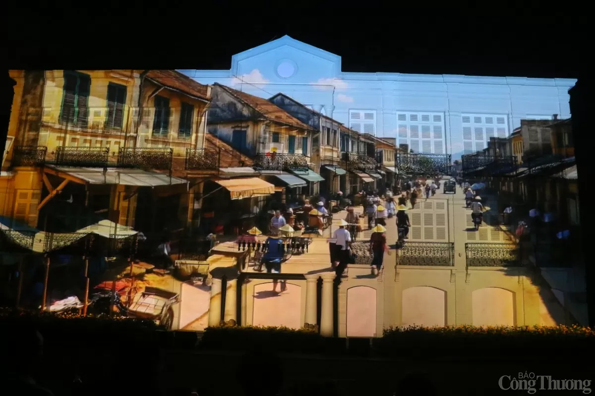 Thành phố Đà Nẵng chiếu phim 3D Mapping tái hiện các thời kỳ phát triển Thành phố Đà Nẵng chiếu phim 3D Mapping tái hiện các thời kỳ phát triển