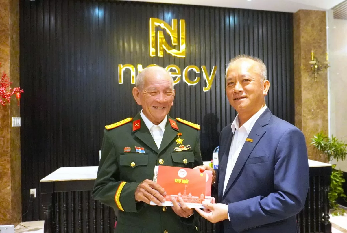 CCB Trần Văn Thanh là đại biểu danh dự của đại lễ 50 năm lịch sử