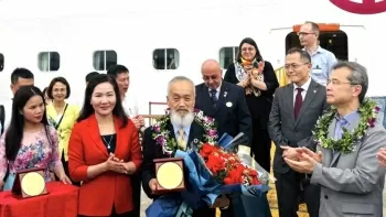 Quảng Ninh: Đón hơn 1.700 khách Nhật Bản đến vịnh Hạ Long