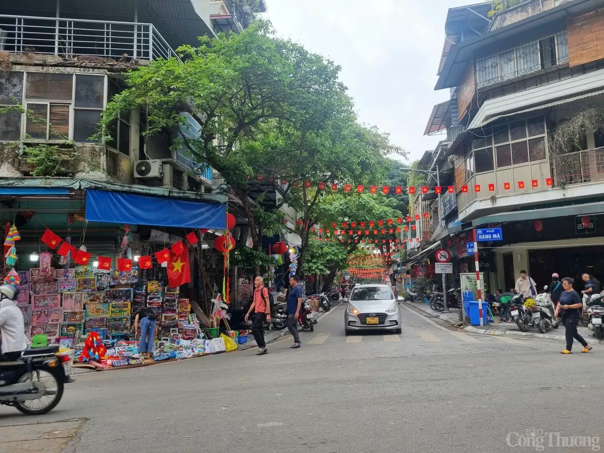 Có một Hà Nội 30/4 rực màu cờ đỏ - màu hoa khát vọng thành phố vì hoà bình!