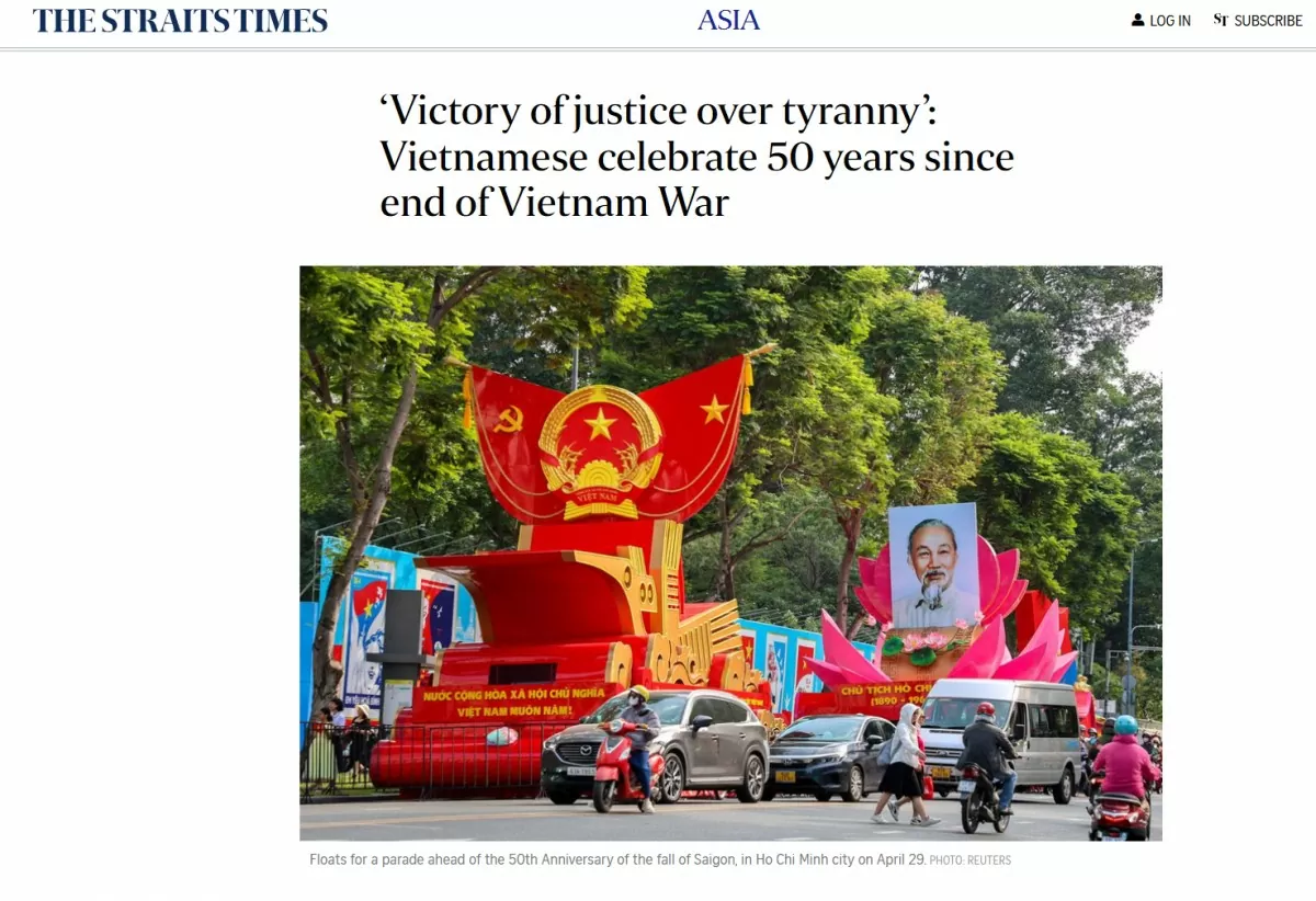 Xem diễu binh, diễu hành từ nửa vòng trái đất