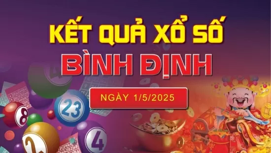 XSBDI 1/5, kết quả xổ số Bình Định hôm nay 1/5/2025, KQXSBDI 1/5