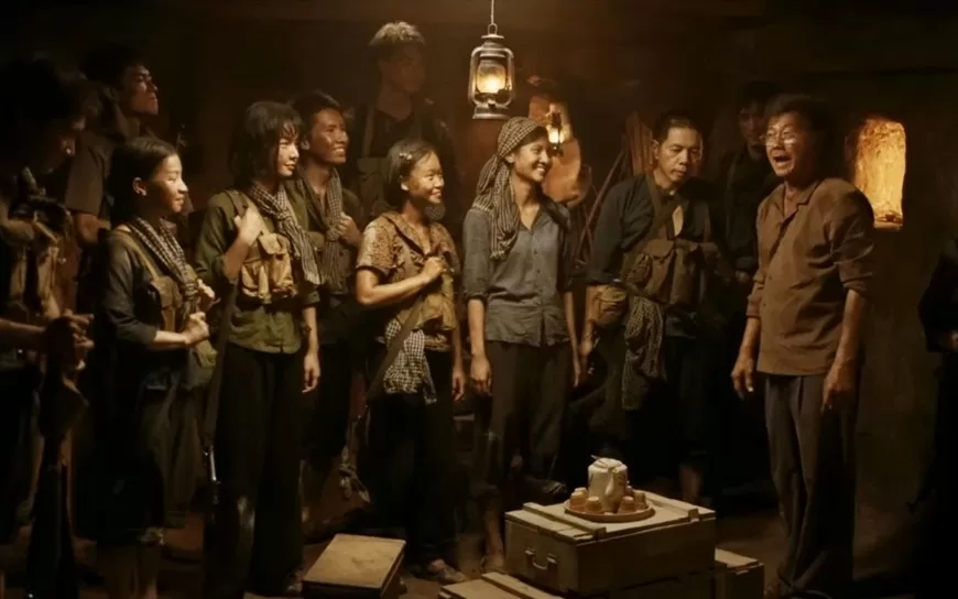 Hình ảnh trong phim “Địa đạo: Mặt trời trong bóng tối”