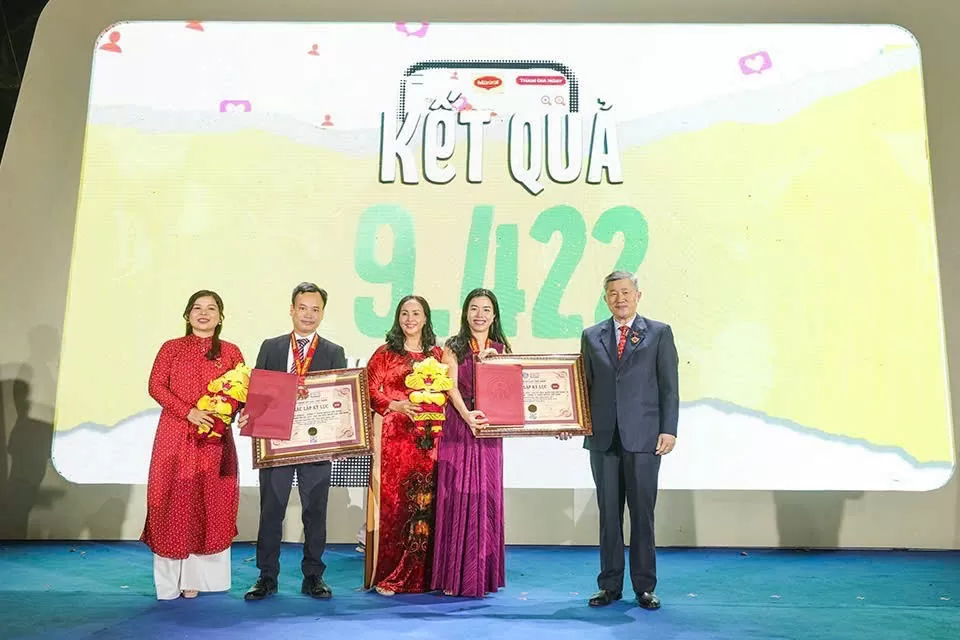 Bản đồ ẩm thực trực tuyến thuộc đề án “Biến Tấu Vạn Nguyên Liệu, Nấu Triệu Món Việt” xác lập kỷ lục Việt Nam với 9.422 món ăn sau một tháng ra mắt