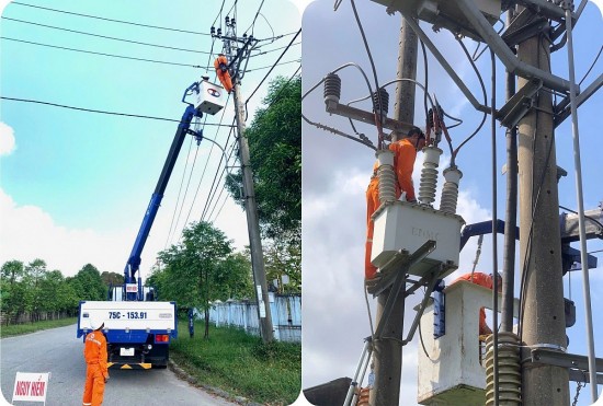 pc hue bao duong luoi dien trong ngay nghi le 15