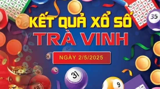 XSTV 2/5, kết quả xổ số Trà Vinh hôm nay 2/5/2025, KQXSTV 2/5