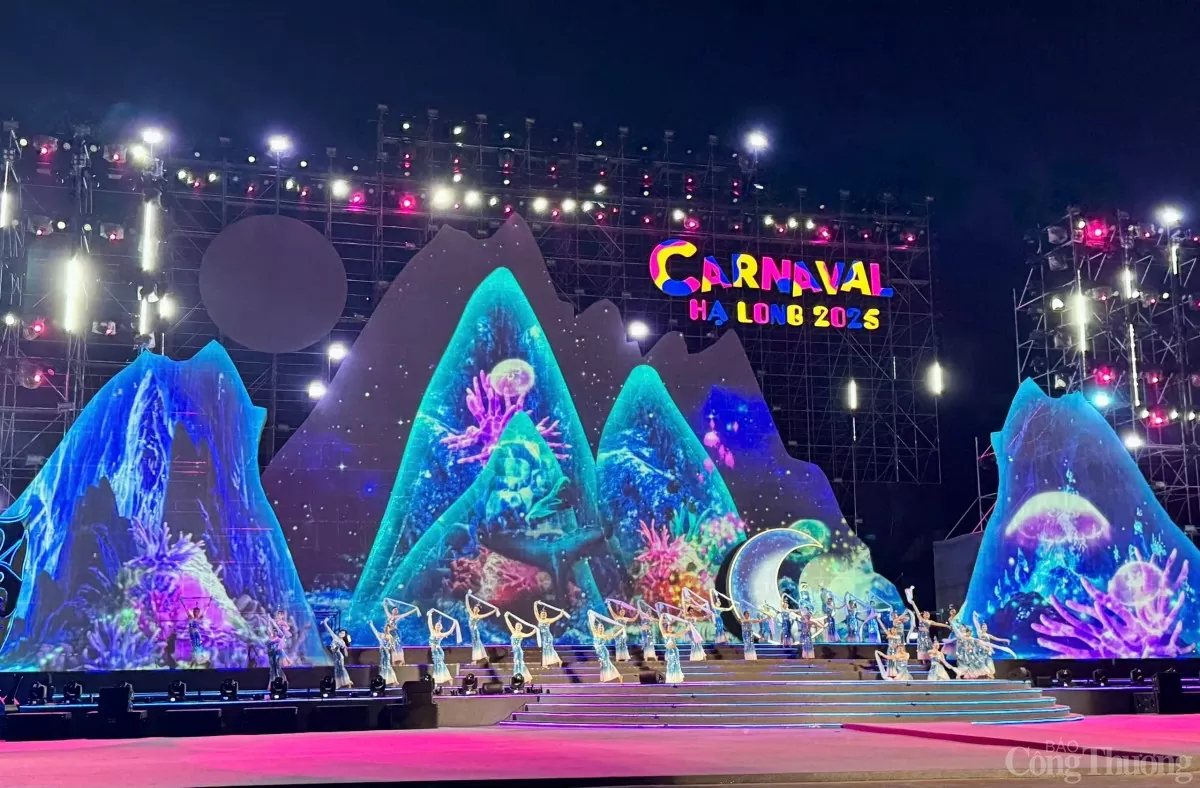 Chùm ảnh: Rực rỡ Carnaval Hạ Long 2025 kết nối di sản Chùm ảnh: Rực rỡ Carnaval Hạ Long 2025 kết nối di sản
