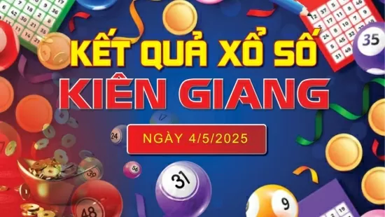 XSKG 4/5, kết quả xổ số Kiên Giang hôm nay 4/5/2025, KQXSKG 4/5