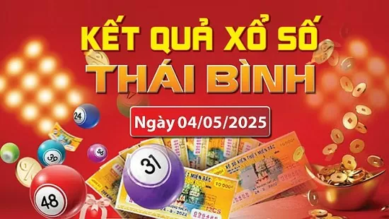 XSTB 4/5, kết quả xổ số Thái Bình hôm nay 4/5/2025, KQXSTB