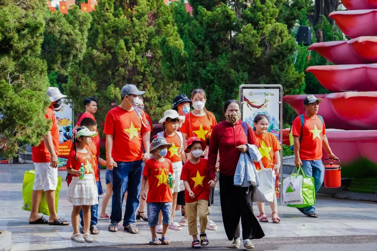 Khách du lịch tại TP.Hồ Chí Minh. Ảnh minh họa