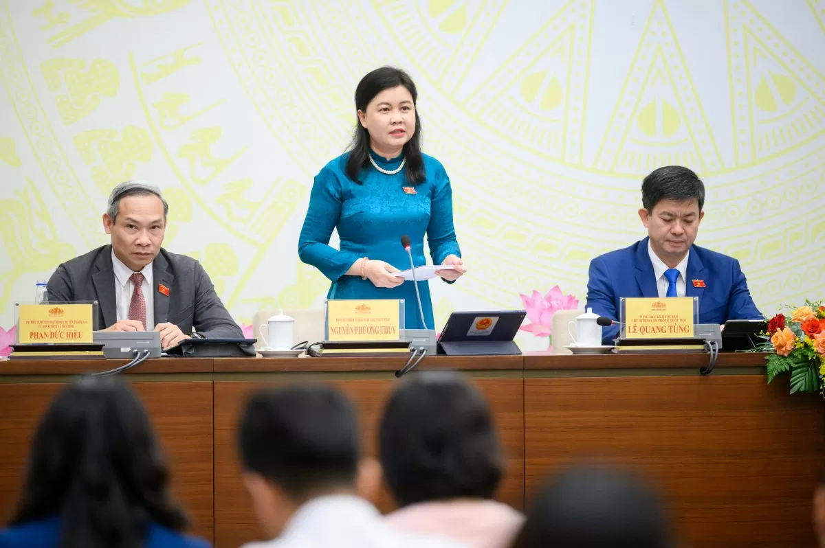 Phó Chủ nhiệm Ủy ban Pháp luật và Tư pháp Nguyễn Phương Thủy