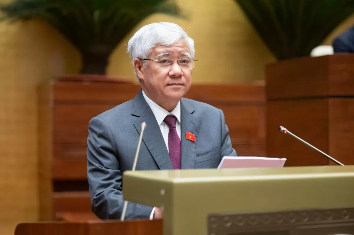 Chủ tịch Ủy ban Trung ương Mặt trận Tổ quốc Việt Nam Đỗ Văn Chiến 