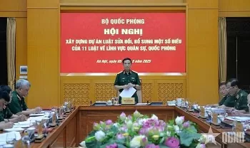 bo quoc phong lay y kien sua doi 11 luat ve linh vuc quan su quoc phong