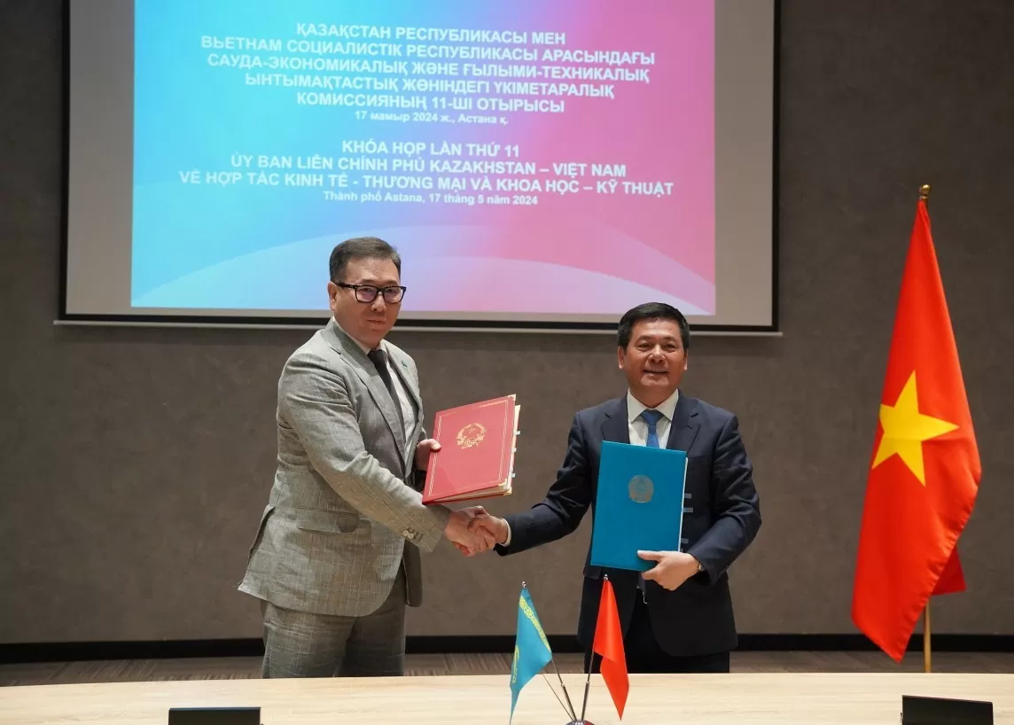 Thương mại Việt Nam - Kazakhstan