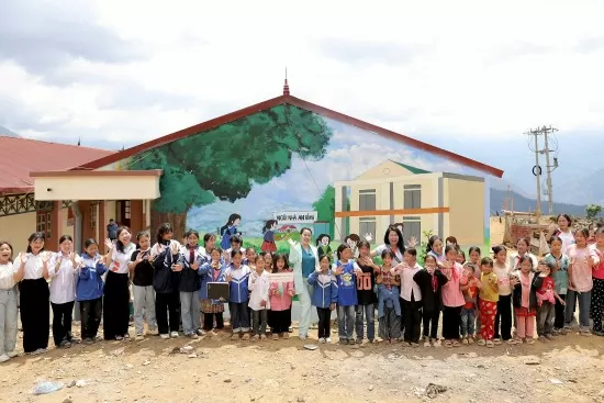 Khánh thành trường học cho học sinh miền núi Sơn La