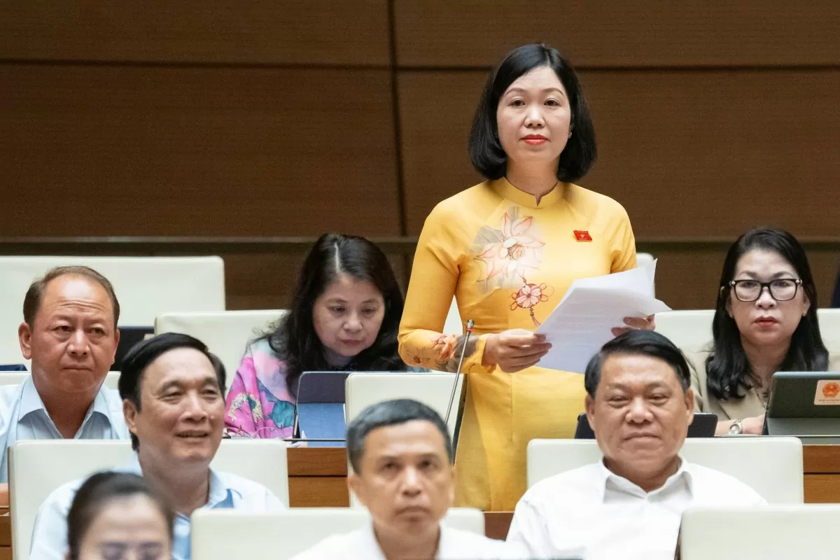 Đại biểu Nguyễn Thị Lan Anh - Đoàn ĐBQH tỉnh Lào Cai