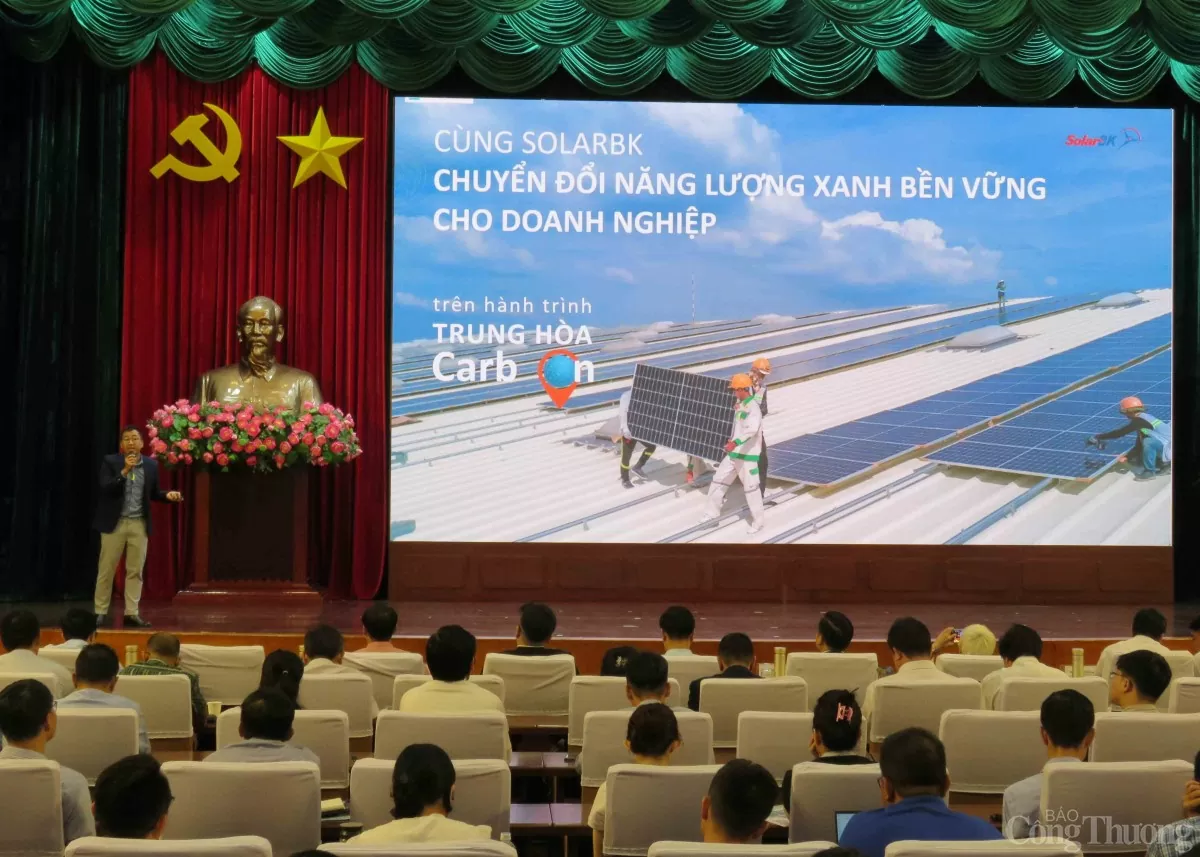 Nhiều giải pháp chuyển đổi, quản lý năng lượng xanh cho doanh nghiệp