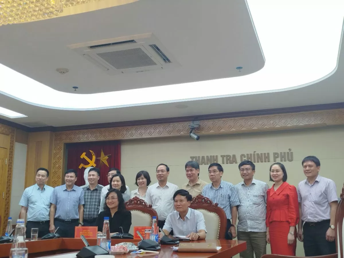 Bàn giao Thanh tra Bộ Công Thương về Thanh tra Chính phủ