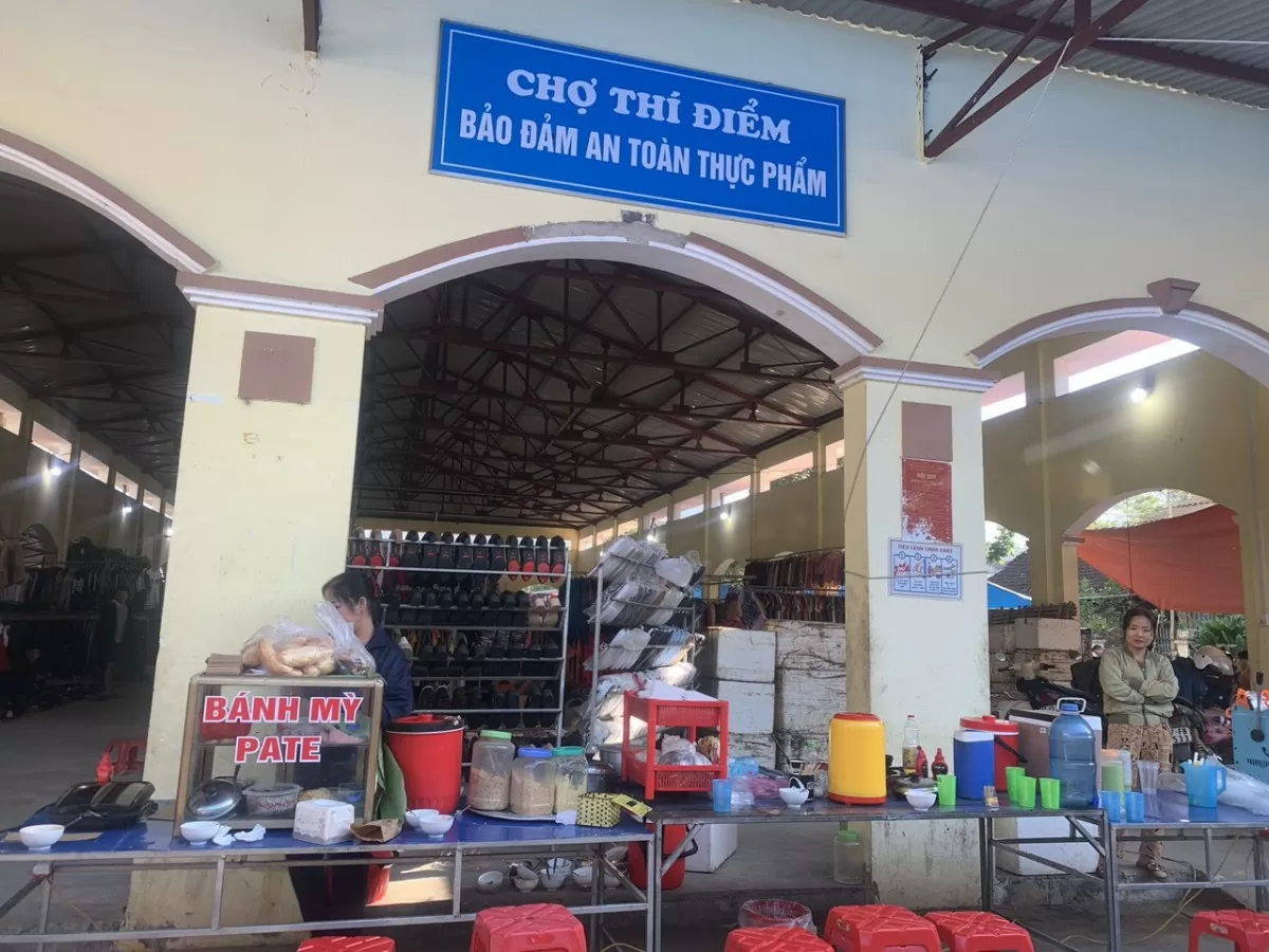 Mô hình chợ thí điểm an toàn thực phẩm tại Bắc Kạn