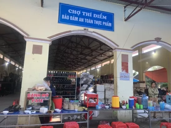 Mô hình chợ an toàn thực phẩm: Động lực cho nông thôn mới