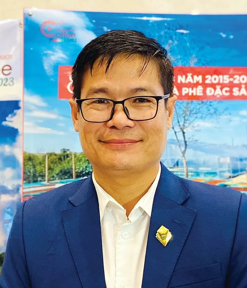 Ông Lê Đức Huy - Chủ tịch Hội đồng thành viên Công ty TNHH MTV Xuất nhập khẩu 2-9 Đắk Lắk (Simexco Daklak) - Phó Chủ tịch Hiệp hội Cà phê Buôn Ma Thuột