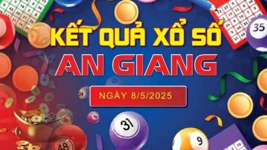 XSAG 8/5, kết quả xổ số An Giang hôm nay 8/5/2025, KQXSAG 8/5
