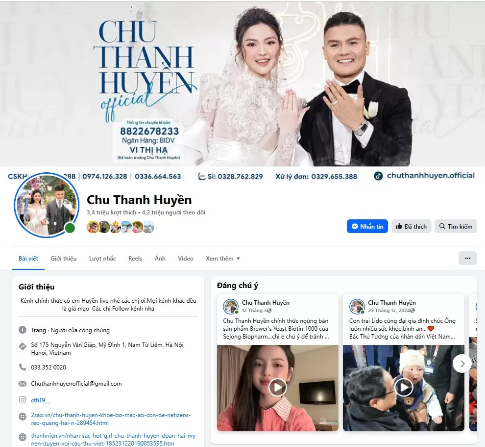 Thông tin mới nhất vụ Chu Thanh Huyền bị tố: Không liên quan, vẫn bán hàng mạnh