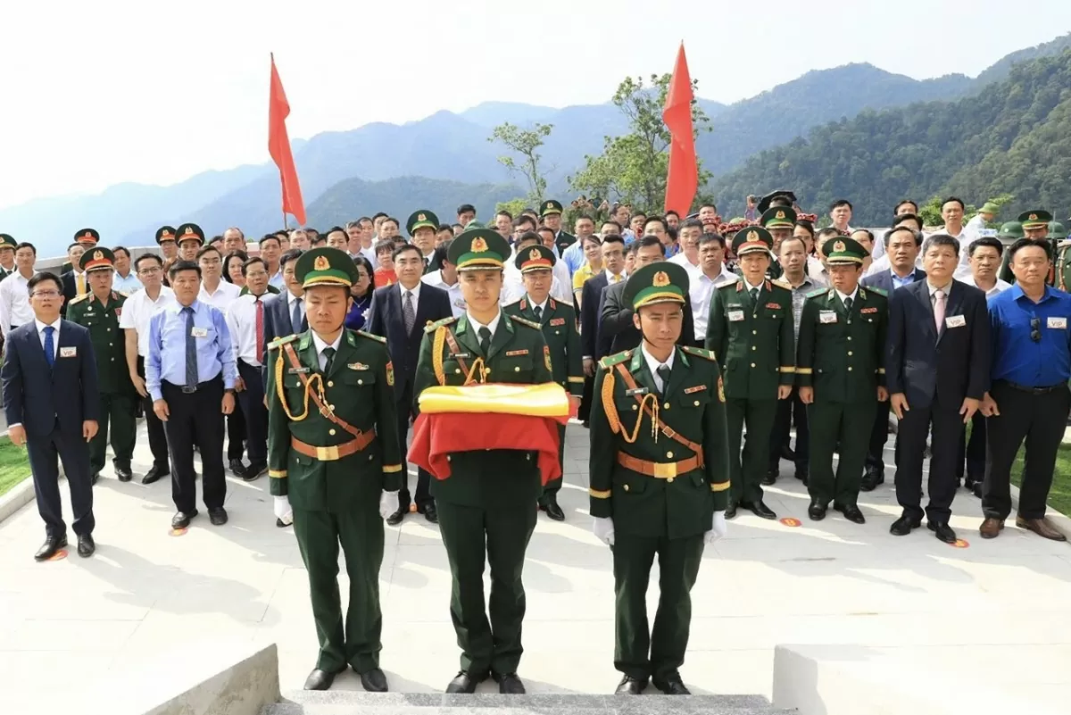 Điện Biên: Khánh thành cột cờ A Pa Chải - biểu tượng thiêng liêng nơi cực Tây Tổ quốc