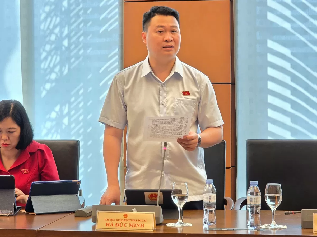 Đại biểu Hà Đức Minh (Đoàn Lào Cai)