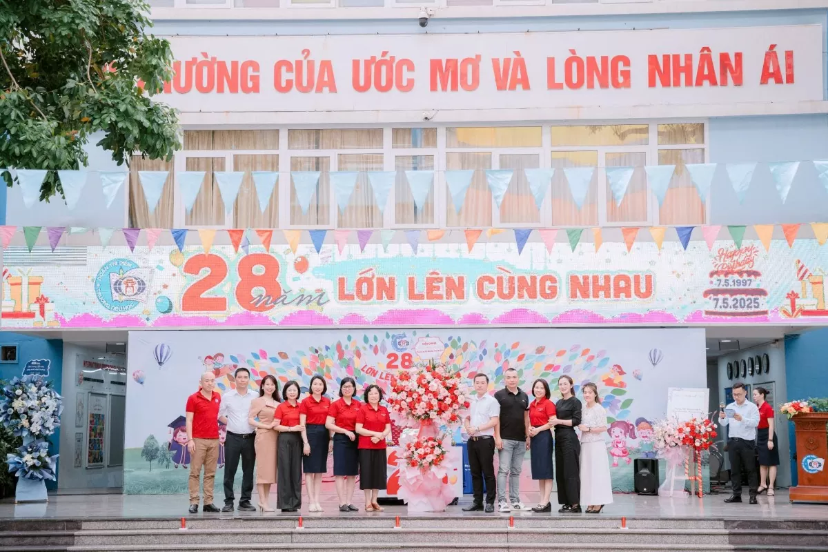 Trường Tiểu học Đoàn Thị Điểm: 28 năm chắp cánh ước mơ